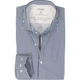 OLYMP - Level 5 Body Fit Overhemd - Lichtblauw - Tricot - Strijkvriendelijk