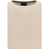 OLYMP - Modern Fit - Trui - Beige - 100% Katoen - O-hals