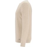 OLYMP - Modern Fit - Trui - Beige - 100% Katoen - O-hals