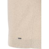 OLYMP - Modern Fit - Trui - Beige - 100% Katoen - O-hals