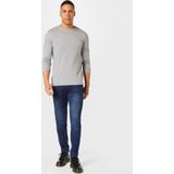 OLYMP Casual modern fit T-shirt - lichtgrijs