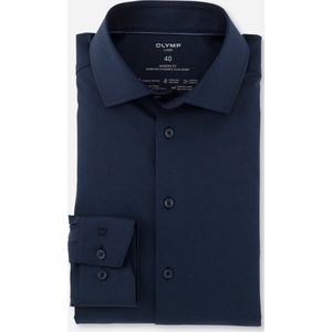 OLYMP - Luxor - Overhemd - Lichtblauw - Strijkvrij - Katoenmix