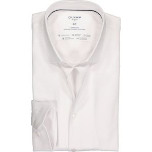 OLYMP - No. 6 - Overhemd - Blauw - Katoen/Polyester/Elastaan