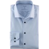 OLYMP - No. 6 - Overhemd - Lichtblauw - Super Slim Fit, Katoen met Polyester en Elastaan, Extra Easy Care