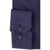 OLYMP - Heren Overhemd - Marine Blauw - Twill - Super Slim Fit