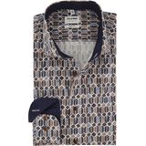 OLYMP - Multicolor Fantasie - Overhemd - 100% Katoen - Kent Kraag