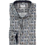 OLYMP - Multicolor Fantasie - Overhemd - 100% Katoen - Kent Kraag