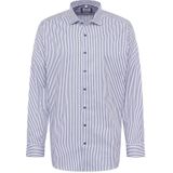 OLYMP - Level Five - Overhemd - Marineblauw - Keperstof - Body Fit