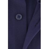 OLYMP 24/7 Level 5 Body Fit Overhemd - Marine Blauw - Twill - Strijkvriendelijk