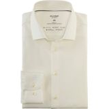OLYMP Level Five 24/Seven Overhemd, body fit, Modern Kent, Lichtbeige