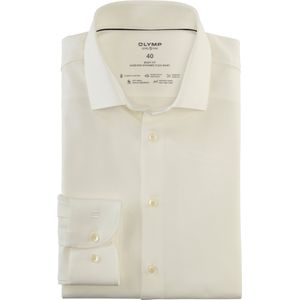OLYMP Level Five 24/Seven Overhemd, body fit, Modern Kent, Lichtbeige