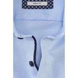 OLYMP Level 5 Body Fit Overhemd - Lichtblauw - Twill - Strijkvriendelijk