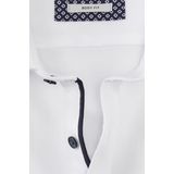OLYMP Level 5 Overhemd - Wit - Twill - Strijkvriendelijk