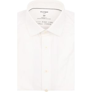 OLYMP - Luxor 24/7 - Overhemd - Lichtbeige - Twill - Strijkvriendelijk