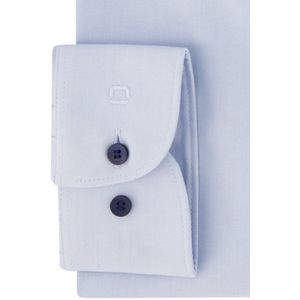 Olymp - Level Five - Overhemd - Lichtblauw - Katoen, Stretch - Extra Slanke Fit
