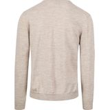Olymp Casual Trui Wol Beige - Heren - Pullovers