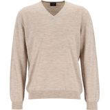 Olymp Casual Trui Wol Beige - Heren - Pullovers