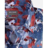 OLYMP - Luxor - Overhemd - Rood - Comfort Fit - Popeline