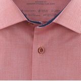 OLYMP - Luxor 24/7 - Overhemd - Rood - Modern Fit - Twill