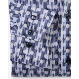 OLYMP Luxor modern fit overhemd, popeline, natuur dessin