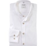 OLYMP - Level 5 - Overhemd - Lichtbeige - Strijkvriendelijk - Body Fit