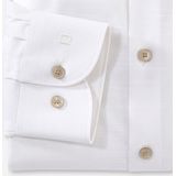 OLYMP - Level 5 - Overhemd - Lichtbeige - Strijkvriendelijk - Body Fit