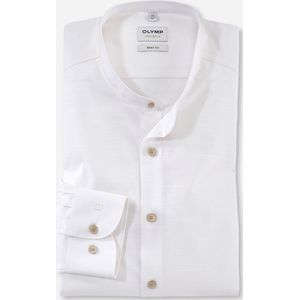 OLYMP - Level 5 - Overhemd - Lichtbeige - Strijkvriendelijk - Body Fit