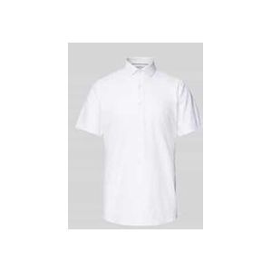 OLYMP - 24/7 Level 5 Body Fit Overhemd - Twill - Wit - Strijkvriendelijk