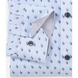 OLYMP - No. 6 - Overhemd - Taupe - Super Slim Fit - Popeline