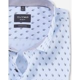 OLYMP - No. 6 - Overhemd - Taupe - Super Slim Fit - Popeline