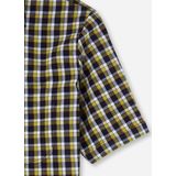 OLYMP - Casual - Groen - Overhemd - Korte Mouw - Popeline