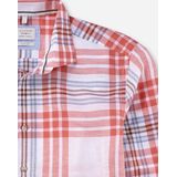 OLYMP - Level 5 - Body Fit Overhemd - Rood Geruit