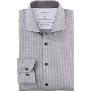 OLYMP - Multicolor Fantasie - Overhemd - Katoen/Elastaan - Kent Kraag