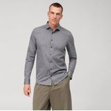 Olymp - Level 5 - Overhemd - Grijs - Lange Mouw