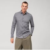 Olymp - Level 5 - Overhemd - Grijs - Lange Mouw