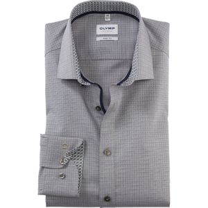 OLYMP - Multicolor Fantasie - Overhemd - Katoen - Kent Kraag