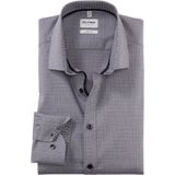 OLYMP - Level Five - Overhemd - Zwart - Katoen - Body Fit