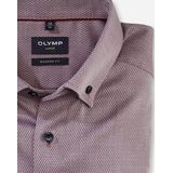 Olymp, Heren, Overhemden, Paars, Maat: 2XL