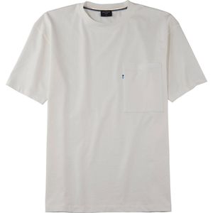 OLYMP Casual modern fit T-shirt - gebroken wit