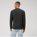 OLYMP - Trui - Grijs - 100% Katoen - Licht Getailleerd