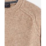OLYMP - Casual - Pullover - Beige - Wol met Katoenmengsel