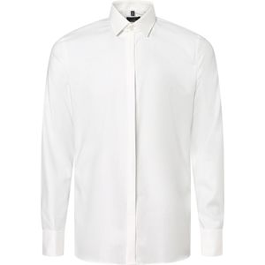 OLYMP - Overhemd - Lichtbeige - Twill - Slim Fit