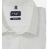 OLYMP Luxor modern fit overhemd twill lichtbeige Strijkvrij Boord