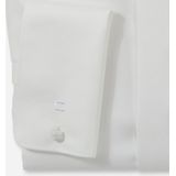 OLYMP Luxor modern fit overhemd twill lichtbeige Strijkvrij Boord