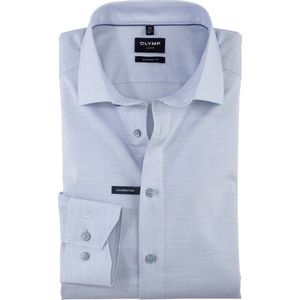 OLYMP - Luxor - Overhemd - Wit - 100% Katoen - Strijkvrij