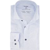 Olymp - Business Overhemd - Lichtblauw - Katoen - Extra Slanke Fit