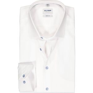 OLYMP Level 5 Overhemd Body Fit - Popeline - Wit