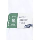 MARVELIS - Heren Overhemd - Wit - Poplin - Lange Mouwen