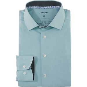 OLYMP - 24/7 Modern Fit - Overhemd - Groen - Dynamic Flex