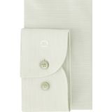 OLYMP Level 5 Overhemd - Structuur - Olijfgroen - Strijkvriendelijk